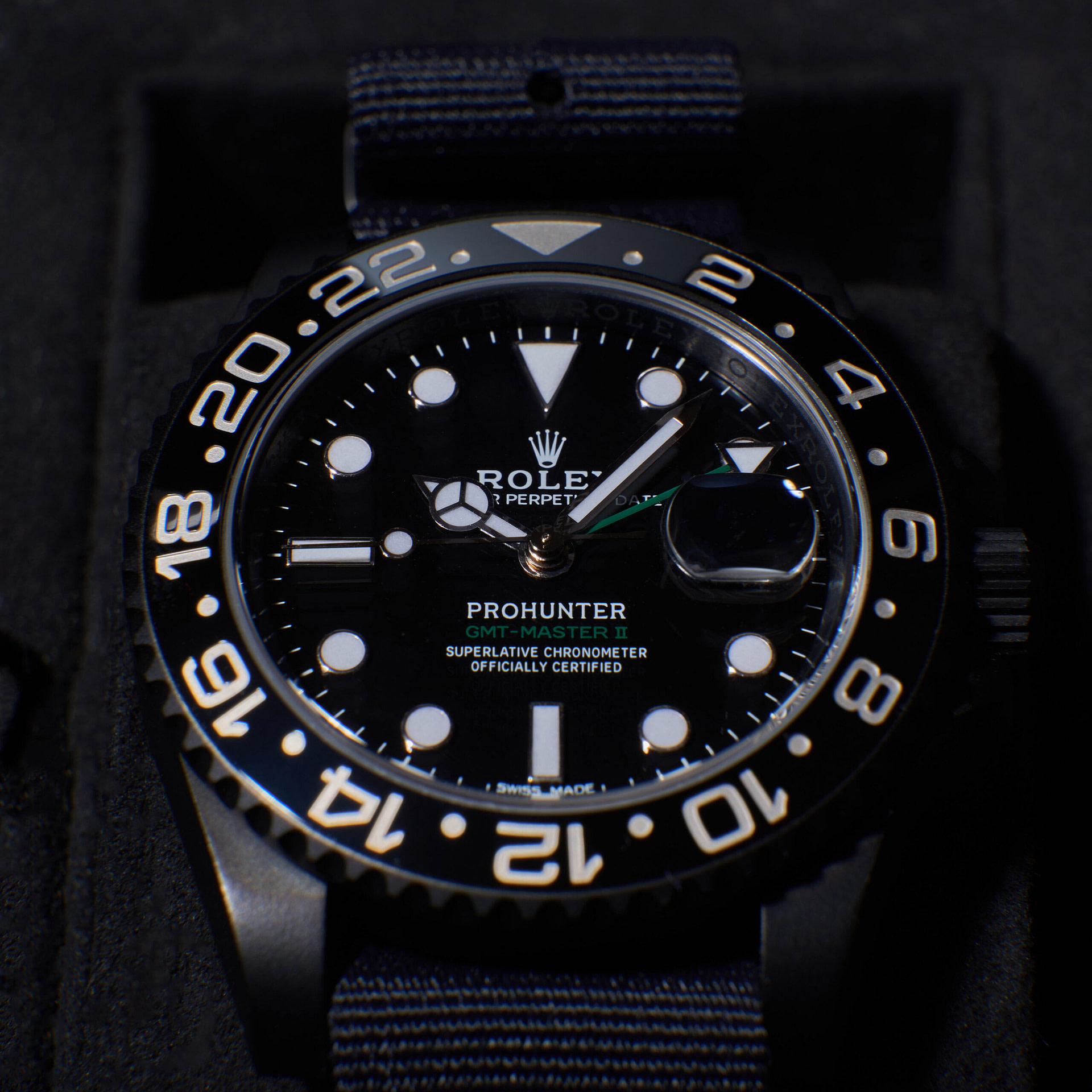 Stealth Military GMT-Master II Pro Hunter - Main Image