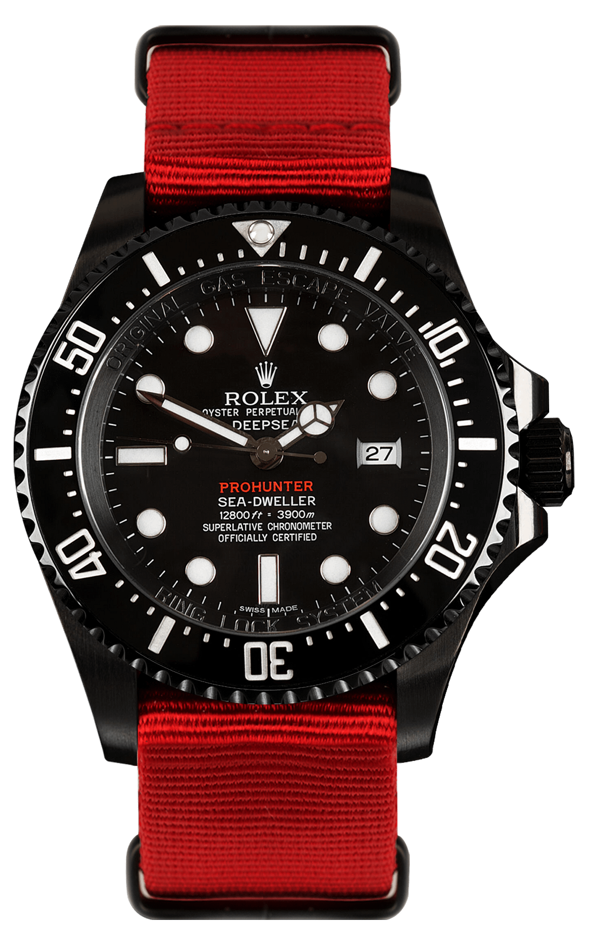 Rolex deepsea shop red limited edition